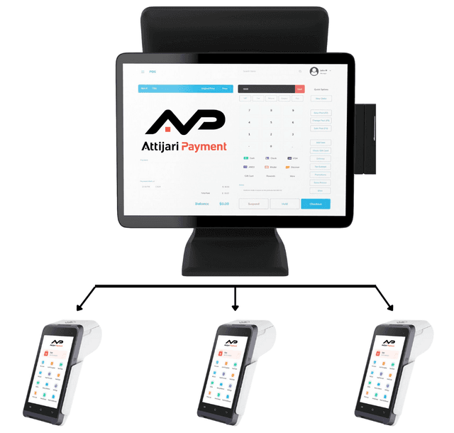 caisse avec TPE Attijari Payment